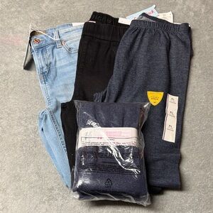 Kids Navy and Black Bottoms Bundle